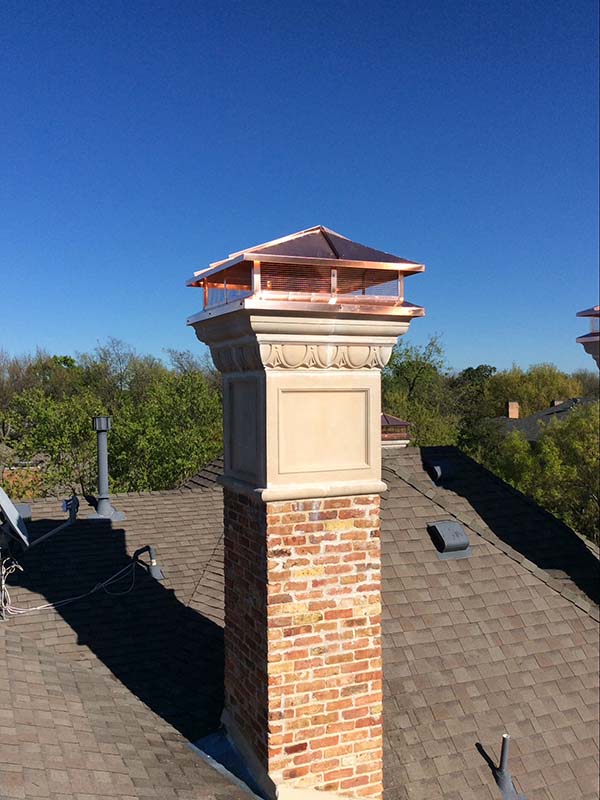Hales Chimney Original- Custom Copper Chimney Cap