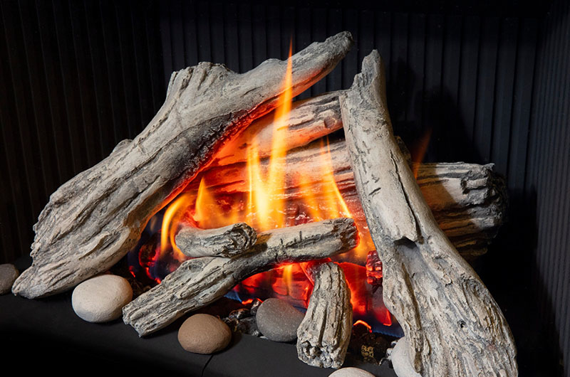 Stock Photo-Valor G4 fireplace insert- Hales Chimney Valor G4 fireplace insert