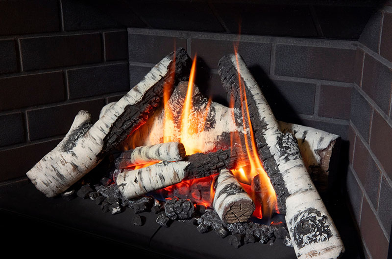 Stock Photo-Valor G4 fireplace insert- Hales Chimney Valor G4 fireplace insert